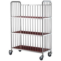 Сервировочные тележки Тележка для прачечной из нержавейки Thompson фото