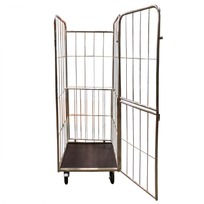 Сервировочные тележки Тележка для прачечной из нержавейки Harris фото