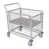 Сервировочные тележки Тележка для прачечной из нержавейки Riley фото