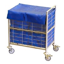 Сервировочные тележки Тележка для перевозки и хранения белья Levi фото