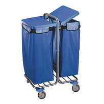 Сервировочные тележки Тележка для перевозки и хранения белья Blue фото