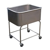 Сервировочные тележки Тележка для прачечной из нержавейки Nick фото