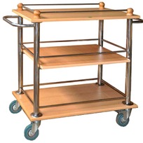 Сервировочные тележки Тележка из дерева сервировочная Old фото